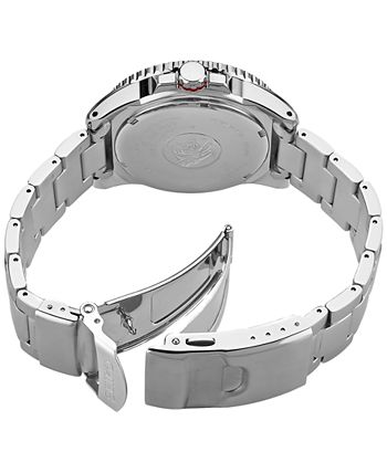 Seiko - Men's Prospex Solar Stainless Steel Bracelet Watch 44mm