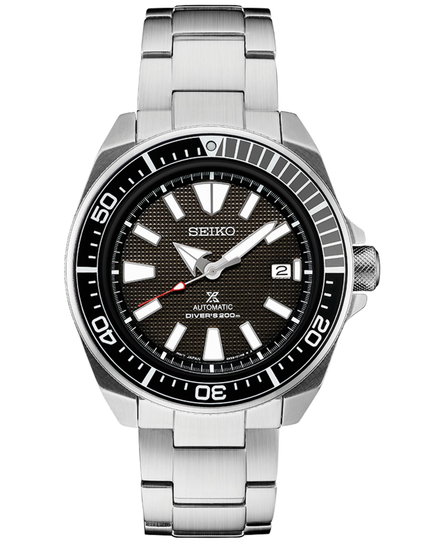 Мужские часы Seiko Automatic Prospex Stainless Steel Bracelet Watch 44mm — фото 1