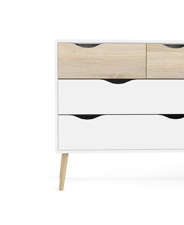 Tvilum Diana 8 Drawer Double Dresser Macy's