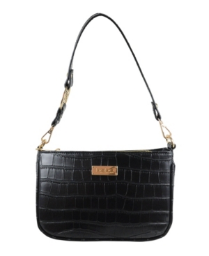 Bebe Tara Mini Shoulder Bag In Black Modesens