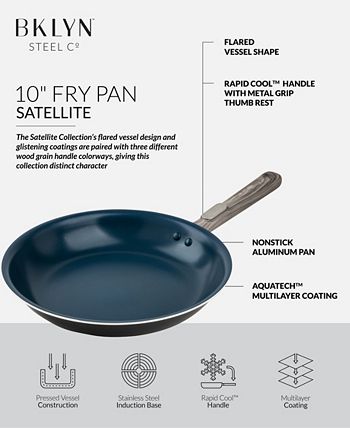 Brooklyn Steel Co. Satellite Nonstick Aluminum 12-Pc. Cookware Set - Macy's