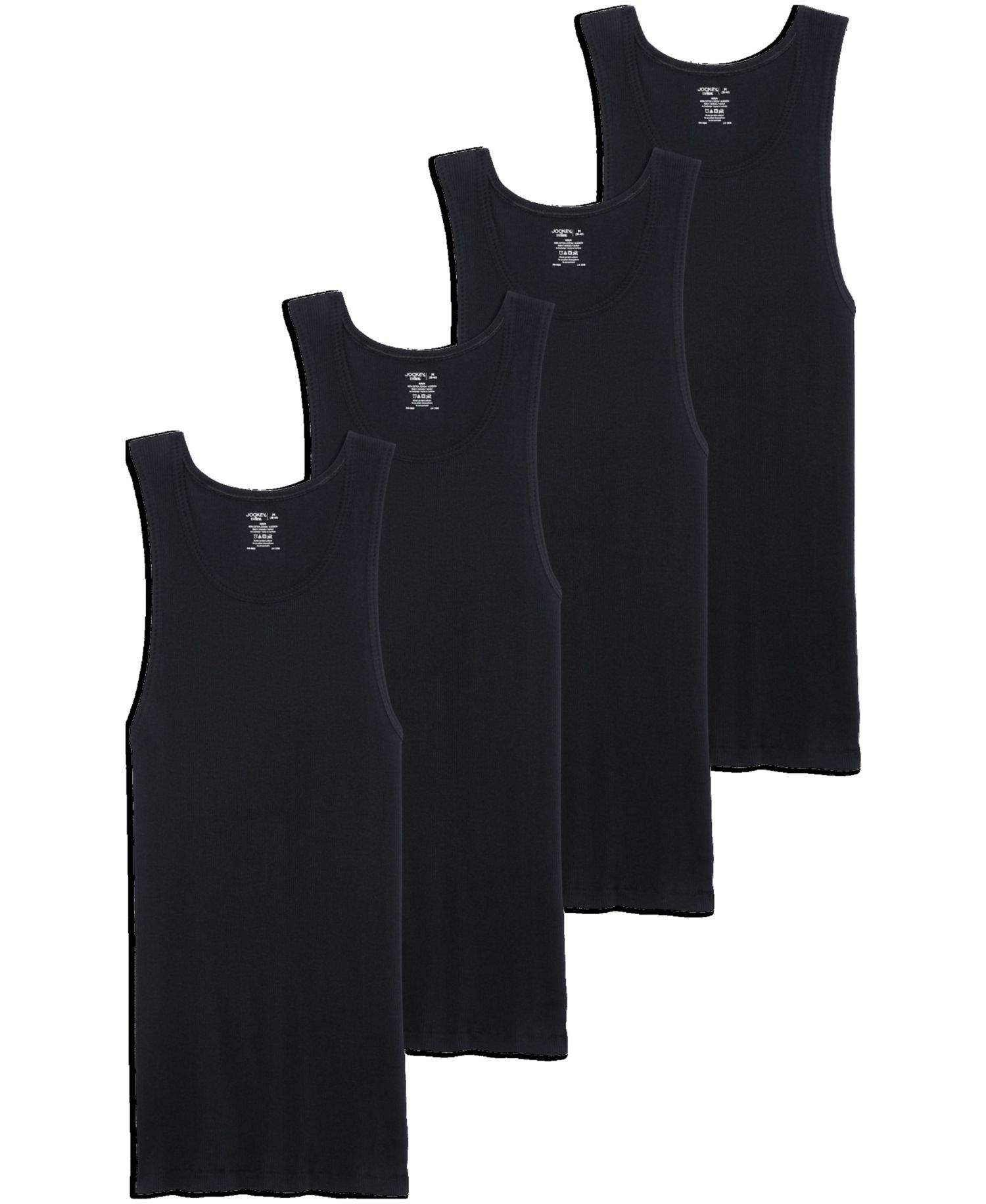 Men's 4-Pack Cotton Tank Tops