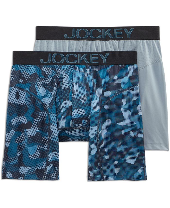 Jockey Men's Rapid Cool Midway Brief, Pack of 2 & Reviews - Underwear ...