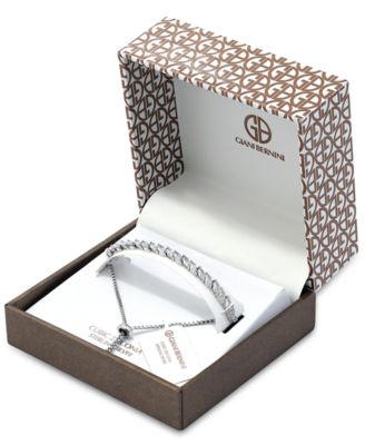 Cubic Zirconia Marquise Bolo Bracelet, Created for Macy's