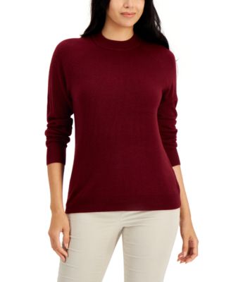 macys red sweaters