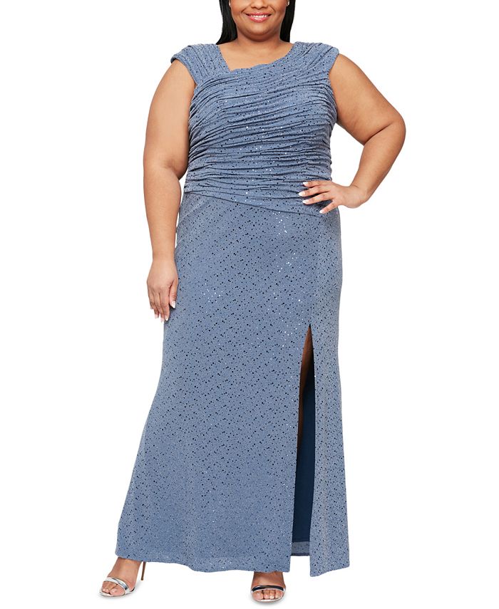 Macy's alex evenings plus size on sale