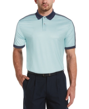 Pga Tour Men's Allover Geo-Print Polo