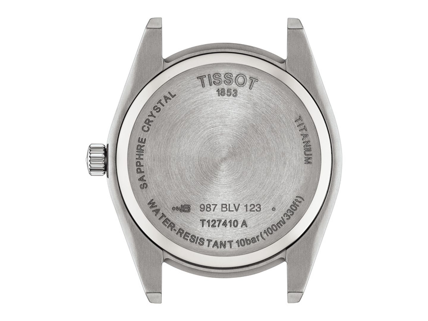 Мужские часы Tissot Swiss Gentleman на титановом браслете 40мм — фото 3