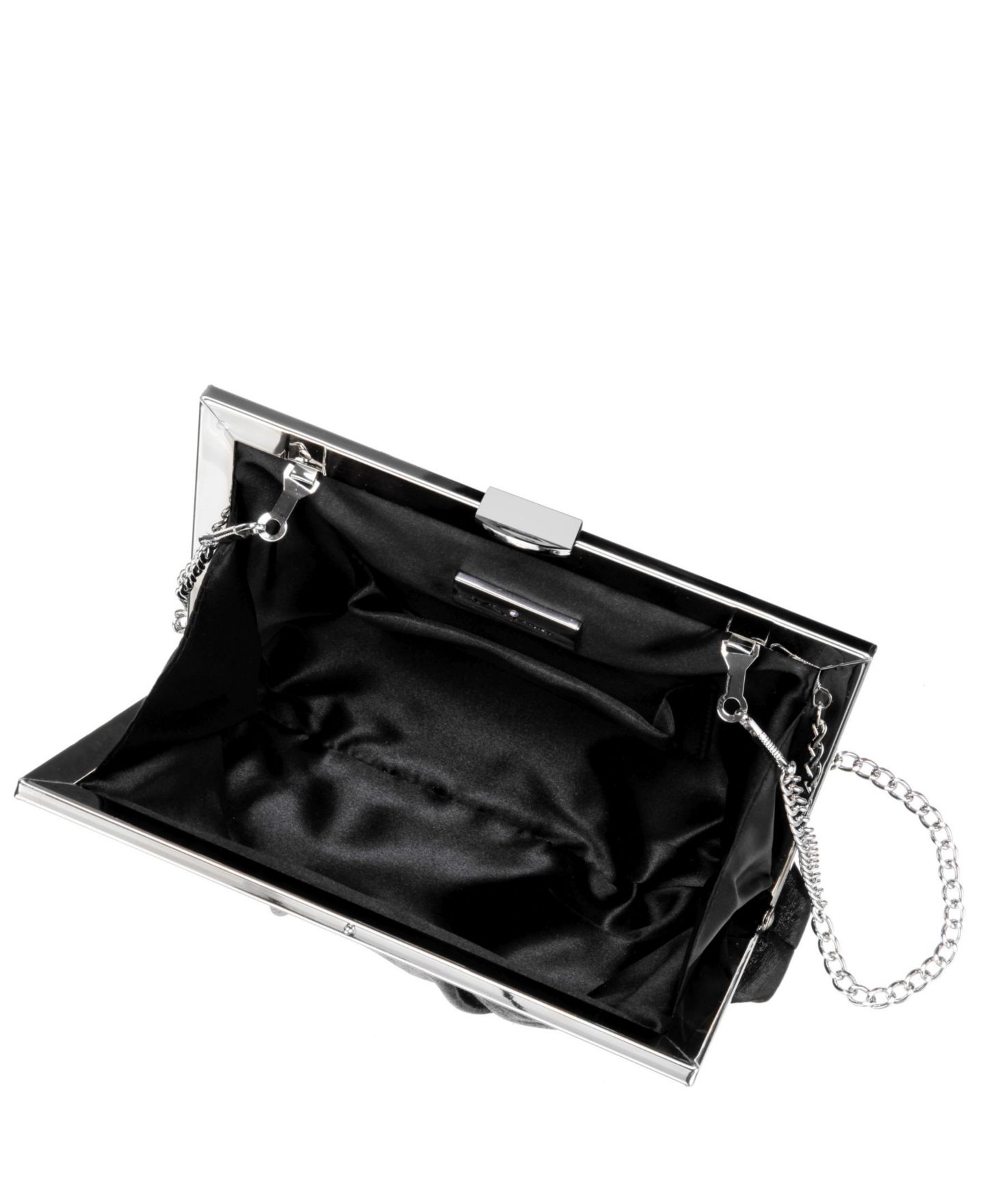 Женский клатч Nina Modern Frame Clutch, цвет: Чёрный — фото 5