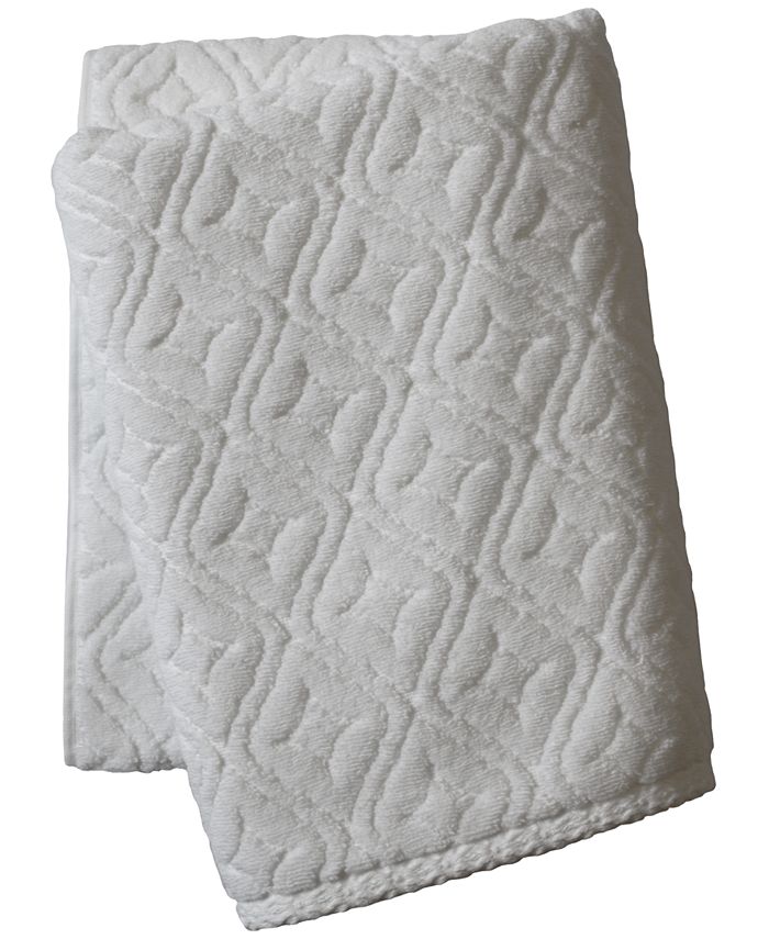 Hotel Collection Classic Sculpted Tiles 30 x 56 Bath Towel, Created for  Macy's - Macy's