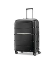 DKNY Signature Softside Spinner Luggage With Tsa Lock in Black