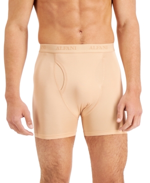 Alfani Men's Air Mesh Quick-Dry Moisture-Wicking Boxer Briefs Created for Macy's