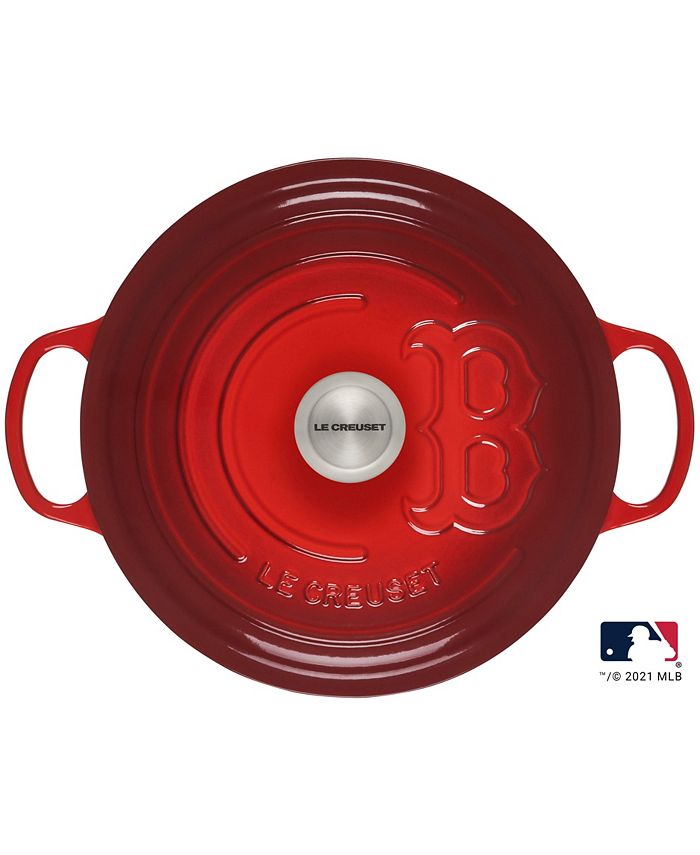 Le Creuset CLOSEOUT! MLB™ Boston Red Sox™ 7.25Qt. Round Dutch Oven