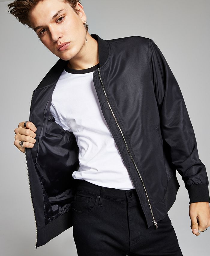And Now This Men's Unfilled Bomber Jacket - Macy's