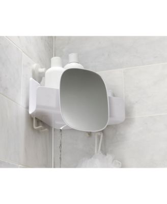 EasyStore™ Corner Shower Caddy with Mirror
