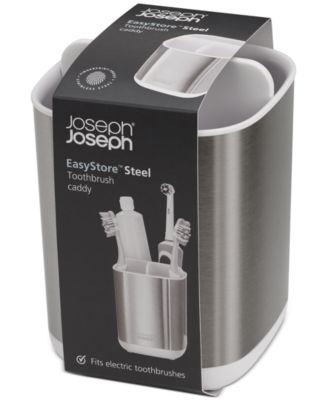 EasyStore™ Steel Toothbrush Caddy