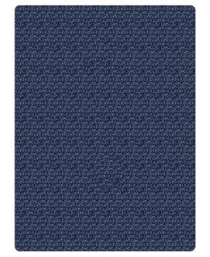 Bungalow Flooring 9 To 5 Chair Mats Richmond Weave 2'11" X 3'11" Area Rug In Navy