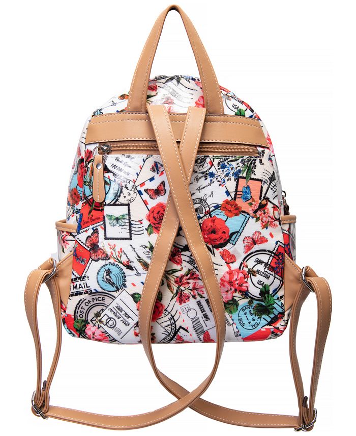 Giani Bernini Postcard Medium Backpack, Created for Macy's & Reviews ...