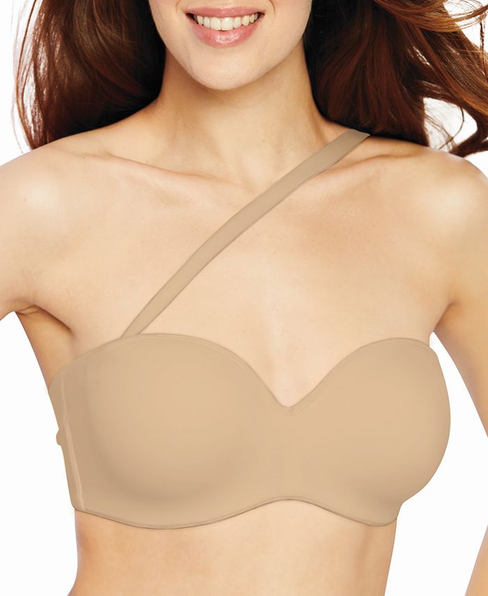 Bali Strapless One Smooth U Side & Back Smoothing Shaping Underwire Bra