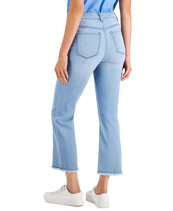 Style & Co Petite ButtonFly Tummy Control Jeans, Created for Macy's