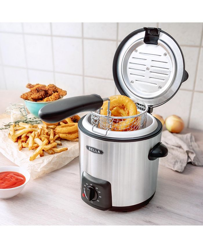 Bella 13769 0.9L Stainless Steel Deep Fryer Macy's