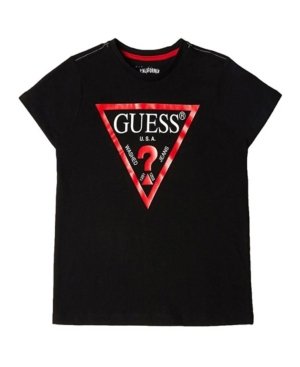 GUESS BIG BOYS SHORT SLEEVE CLASSIC LOGO T-SHIRT