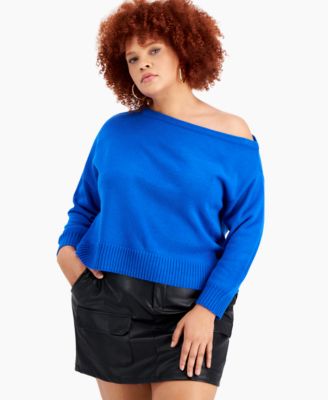 macy's off the shoulder sweater