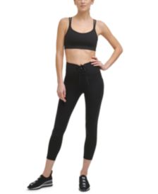 Sport Women's Cropped Lace-Up Leggings