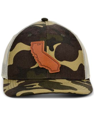 Local Crowns CALIFORNIA Woodland State Patch Curved Trucker Cap