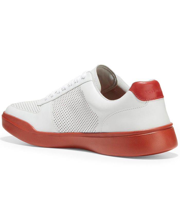 cole haan men's grand crosscourt modern perforated sneaker