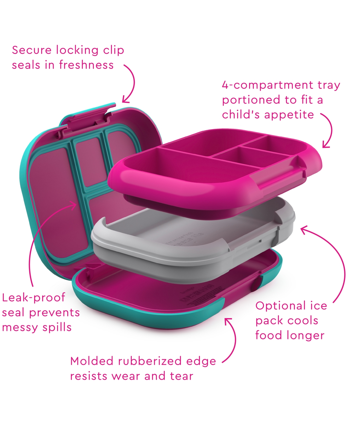 Bentgo Kids Chill Lunch Box In Multi