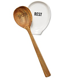 Spoon Rest With Spoon, Created for Macy's