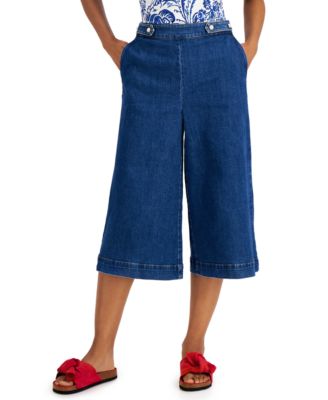 Berkeley Culotte Jeans, Created for Macy's