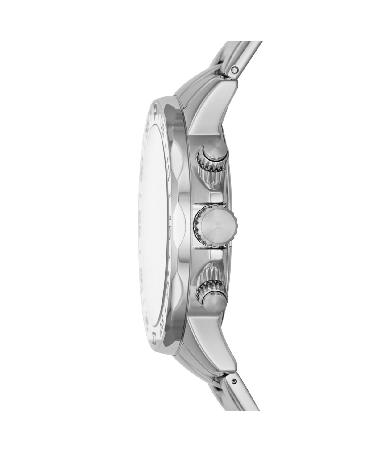 Fossil Men's Bannon Multifunction Stainless Steel Silver-Tone Bracelet Watch 45mm - Silver-Tone