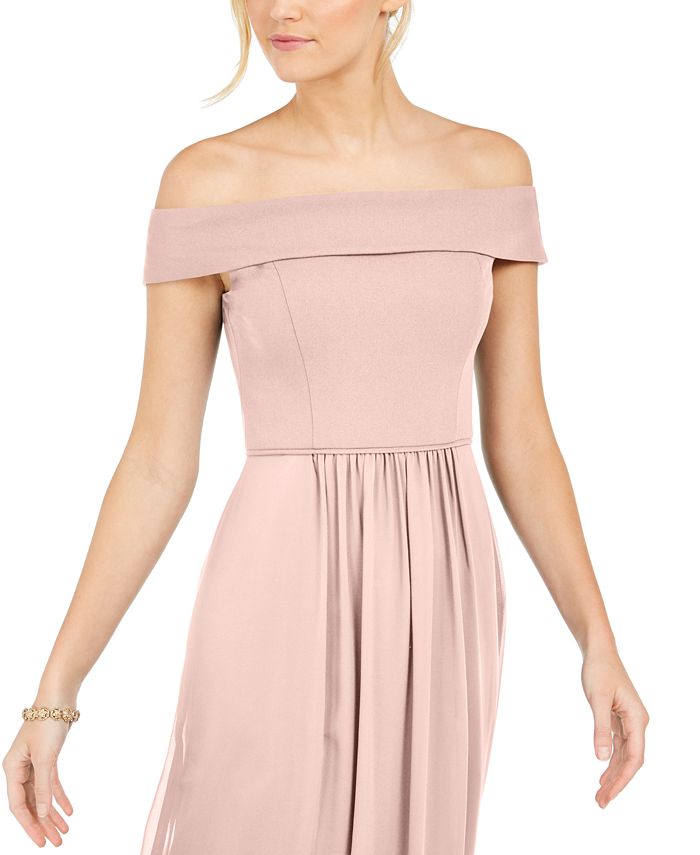 adrianna papell off the shoulder