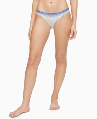 Calvin Klein - Women's Lace-Trim Bikini Underwear QD3838