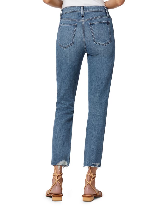 Joe's Jeans Charlie Destructed-Hem Cropped Jeans & Reviews - Jeans ...