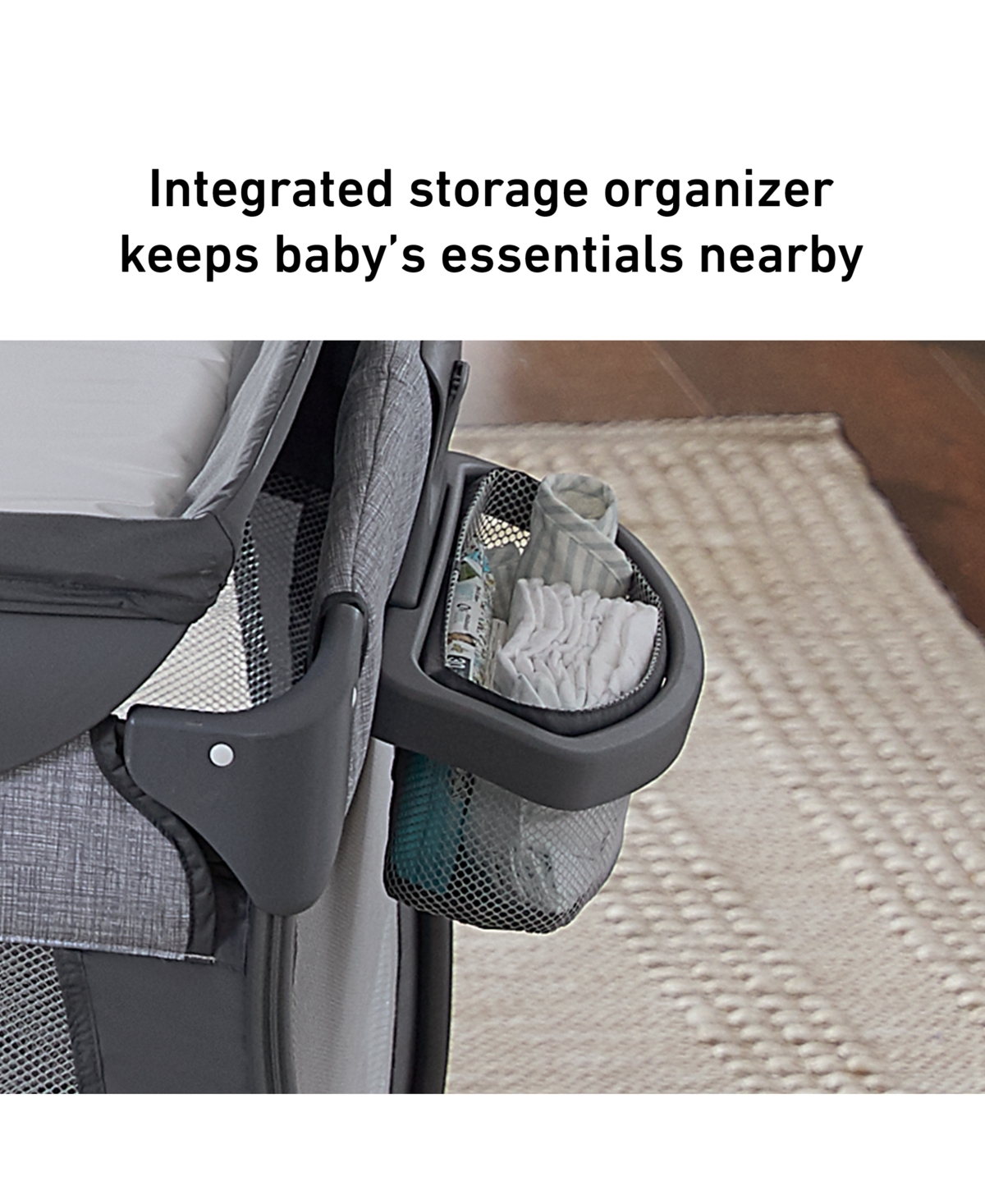 Graco Pack 'n Play Quick Connect Portable Bassinet Playard