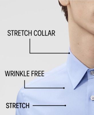 Men's Slim-Fit Stretch Dress Shirt, Online Exclusive Created for Macy's