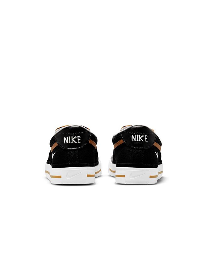 Nike Women #39 s Court Legacy Leopard Slip On Casual Sneakers from Finish