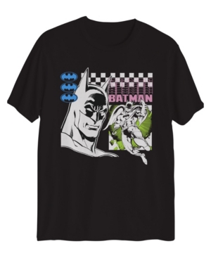 Big Boys Batman Skyline Short Sleeve Graphic T-shirt