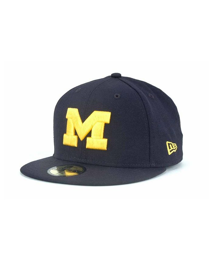 New Era Michigan Wolverines 59FIFTY Cap - Macy's