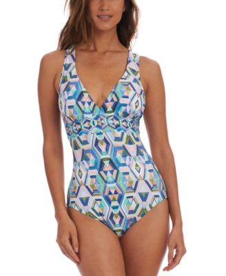 la blanca tummy control one piece