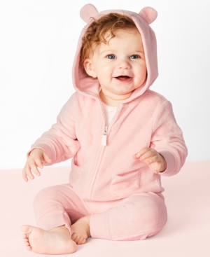Carter's Baby Girls 3-Pc Bear Little Jacket Set