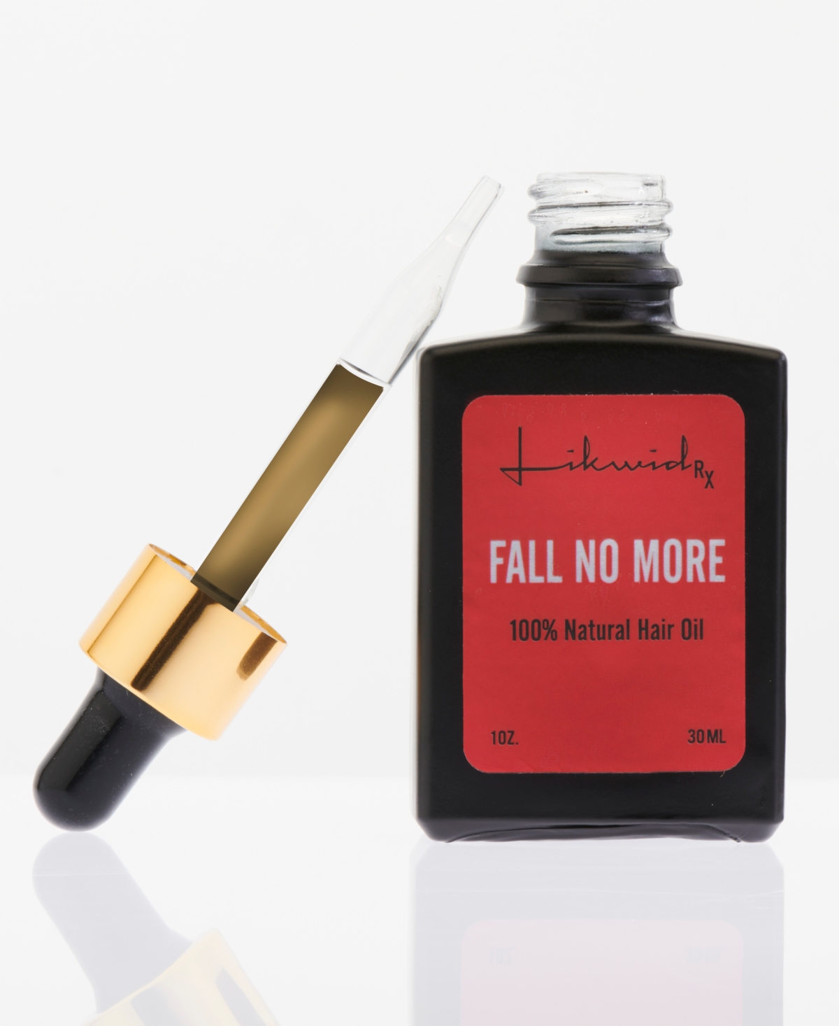 Fall No More 100% Natural Hair Oil, 1 oz - Red