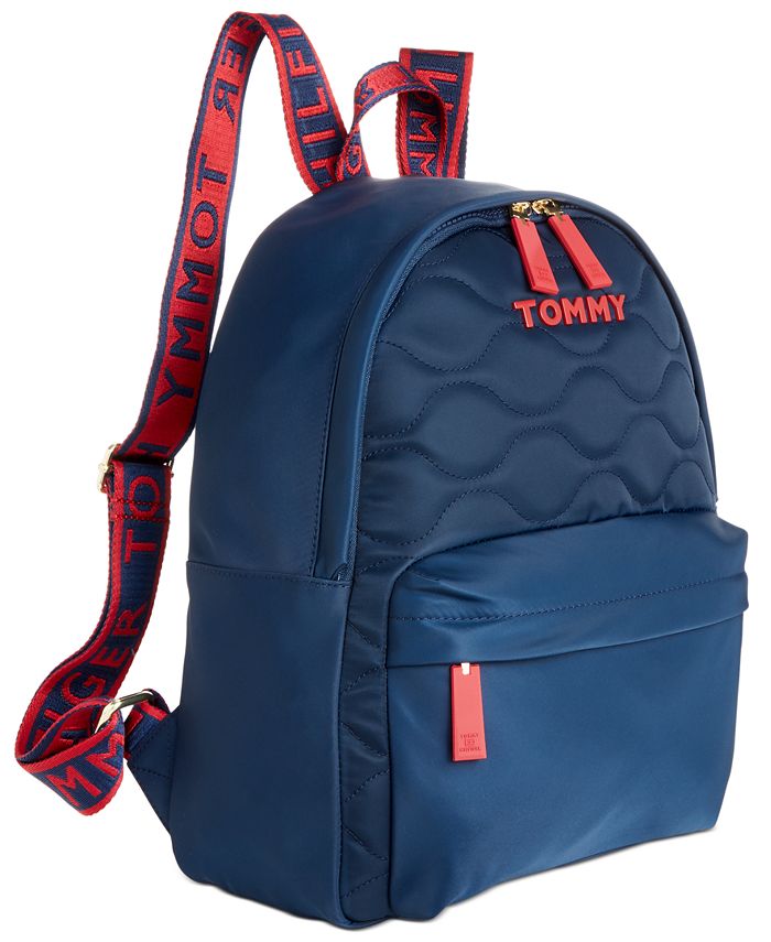 Tommy Hilfiger Cate Recycled Nylon Backpack & Reviews Handbags