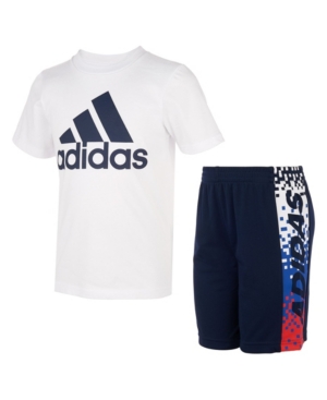 adidas Toddler Boys 2 Piece Short Set