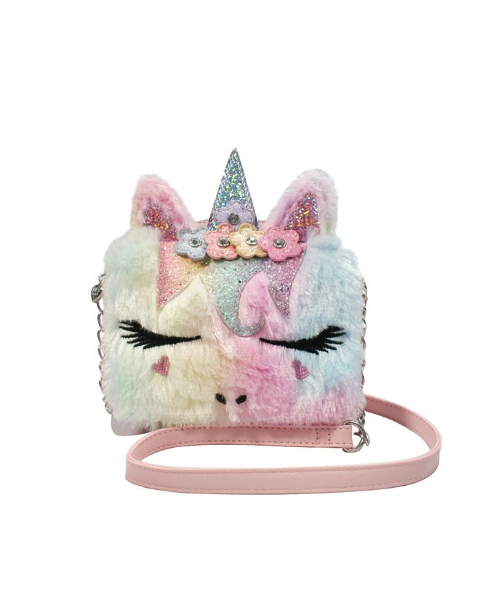 OMG! Accessories Kids Flower Crown Miss Gwen Unicorn Crossbody - Macy's