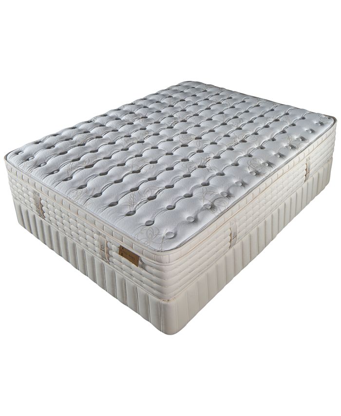 King Koil Natural Zuma 14.5" Firm Euro Top Mattress Set Queen, Created