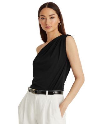 ralph lauren one shoulder top